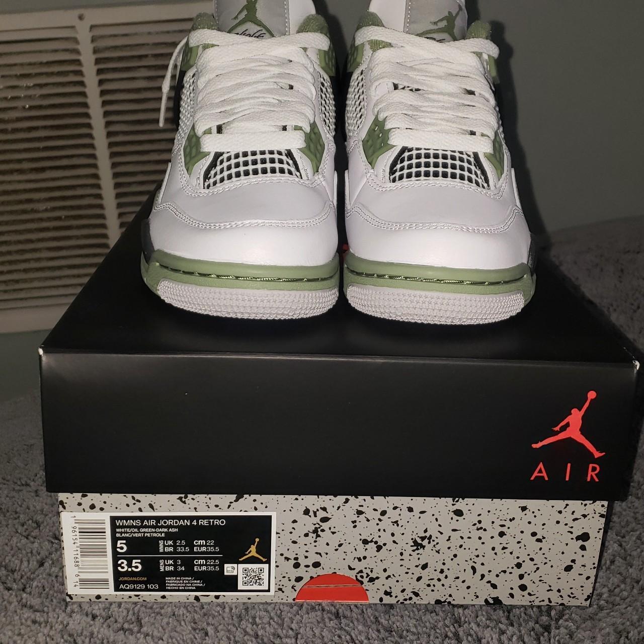 seafoam jordans womens