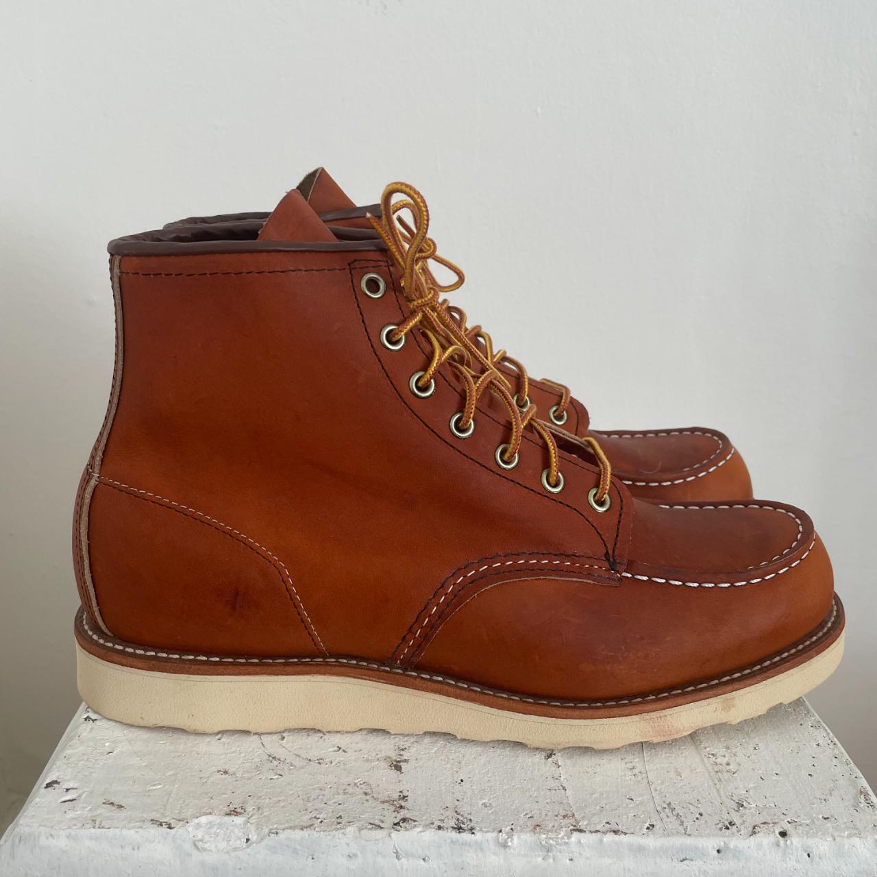 Red Wing 875 Classic Moc Boot Oro Legacy CONDITION:... - Depop