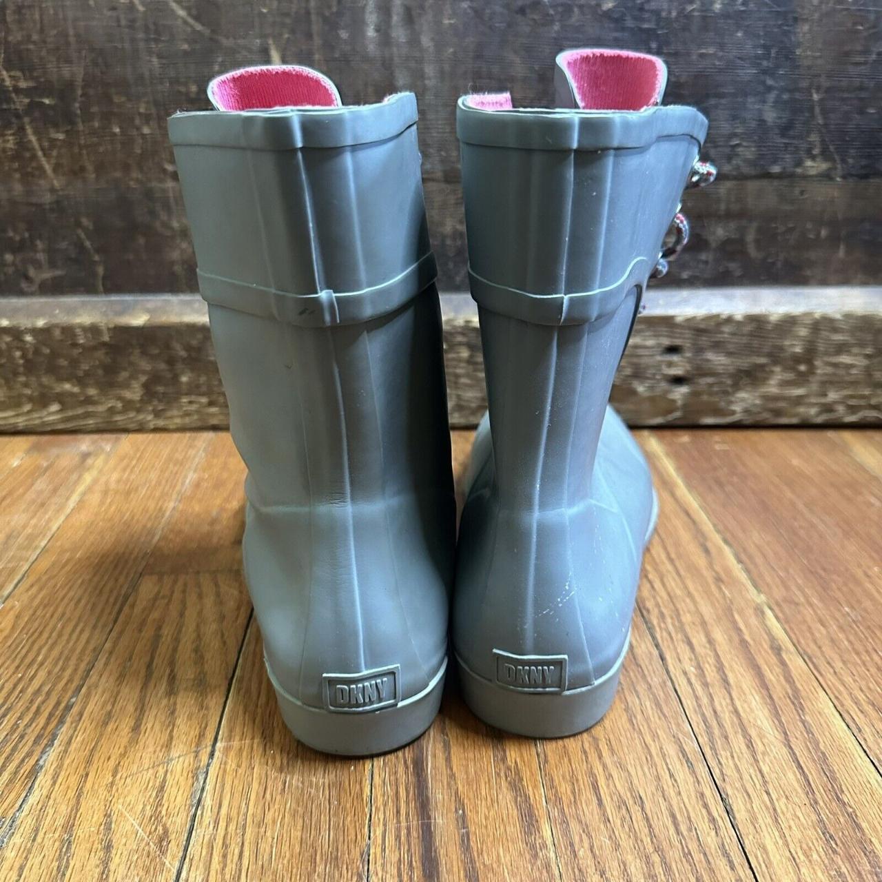 Donna karan cheap rain boots