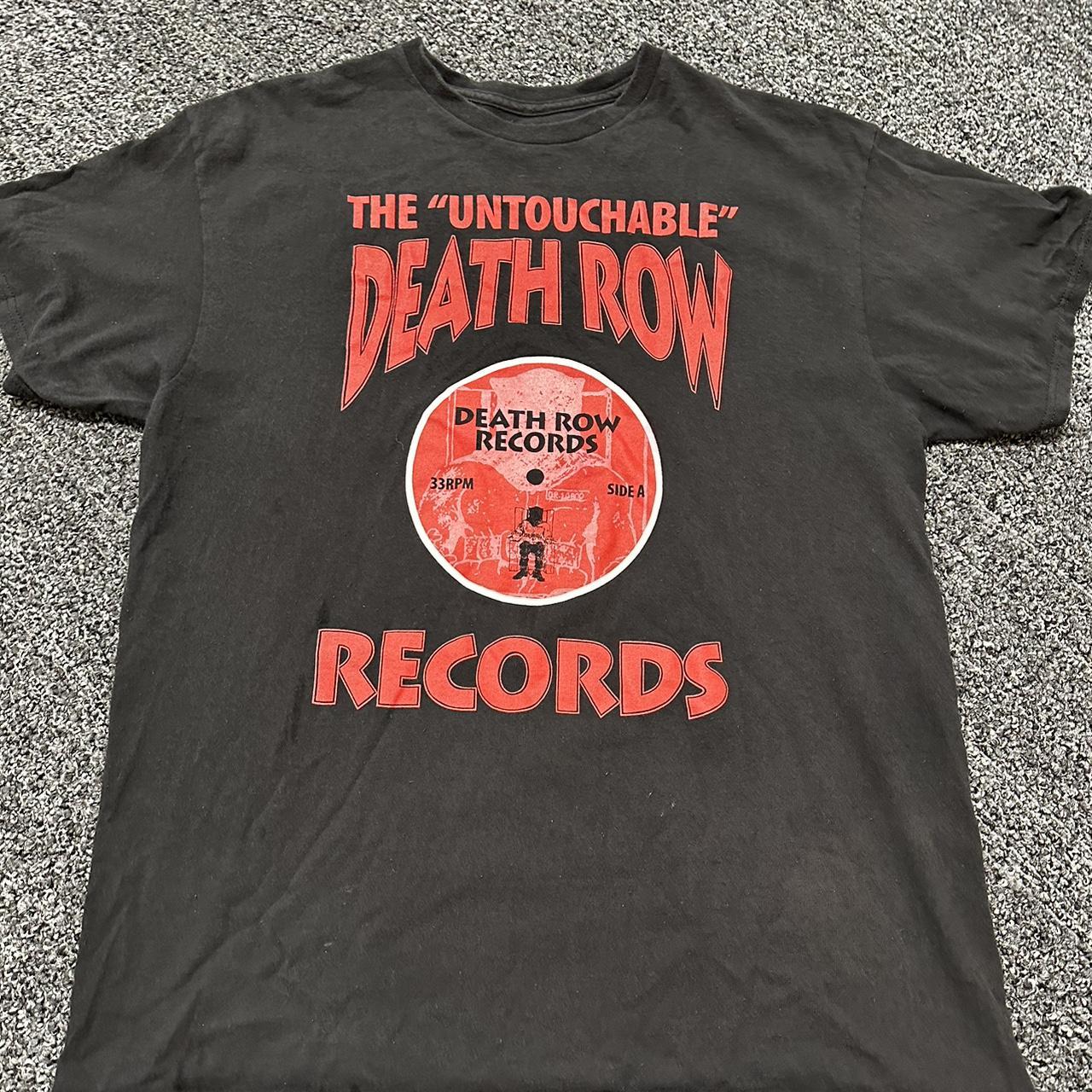 Death Row shirt size L #deathrow #vintage #music - Depop