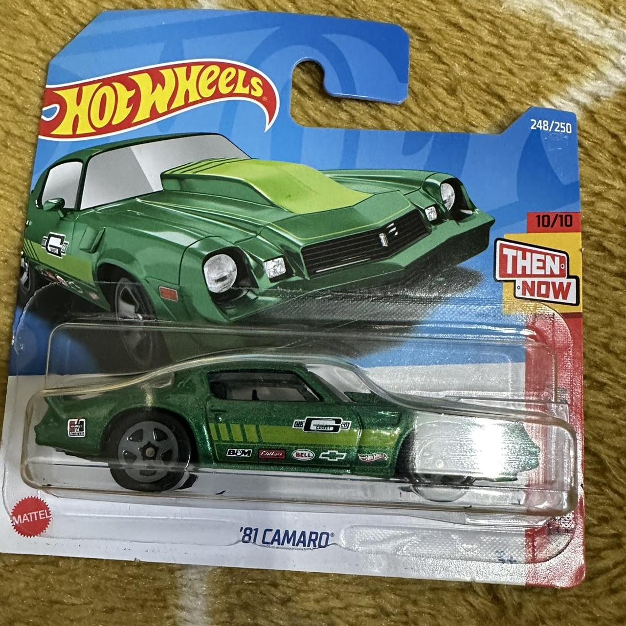 Hot wheels best sale green camaro