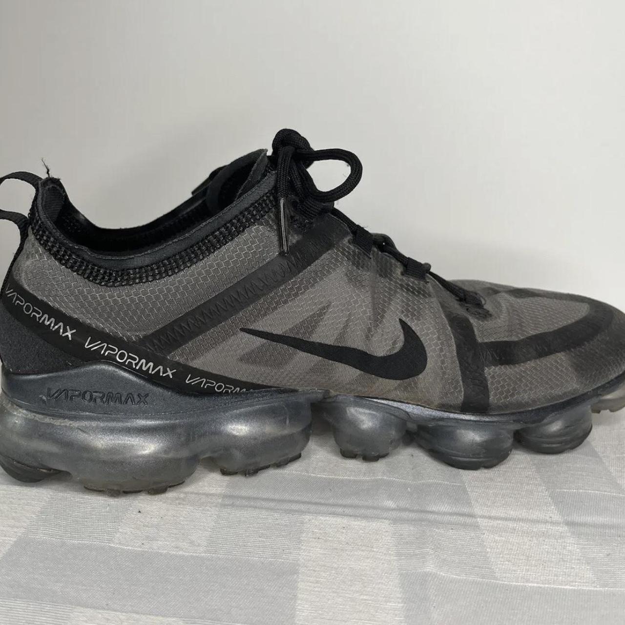 mens nike air vapormax triple black