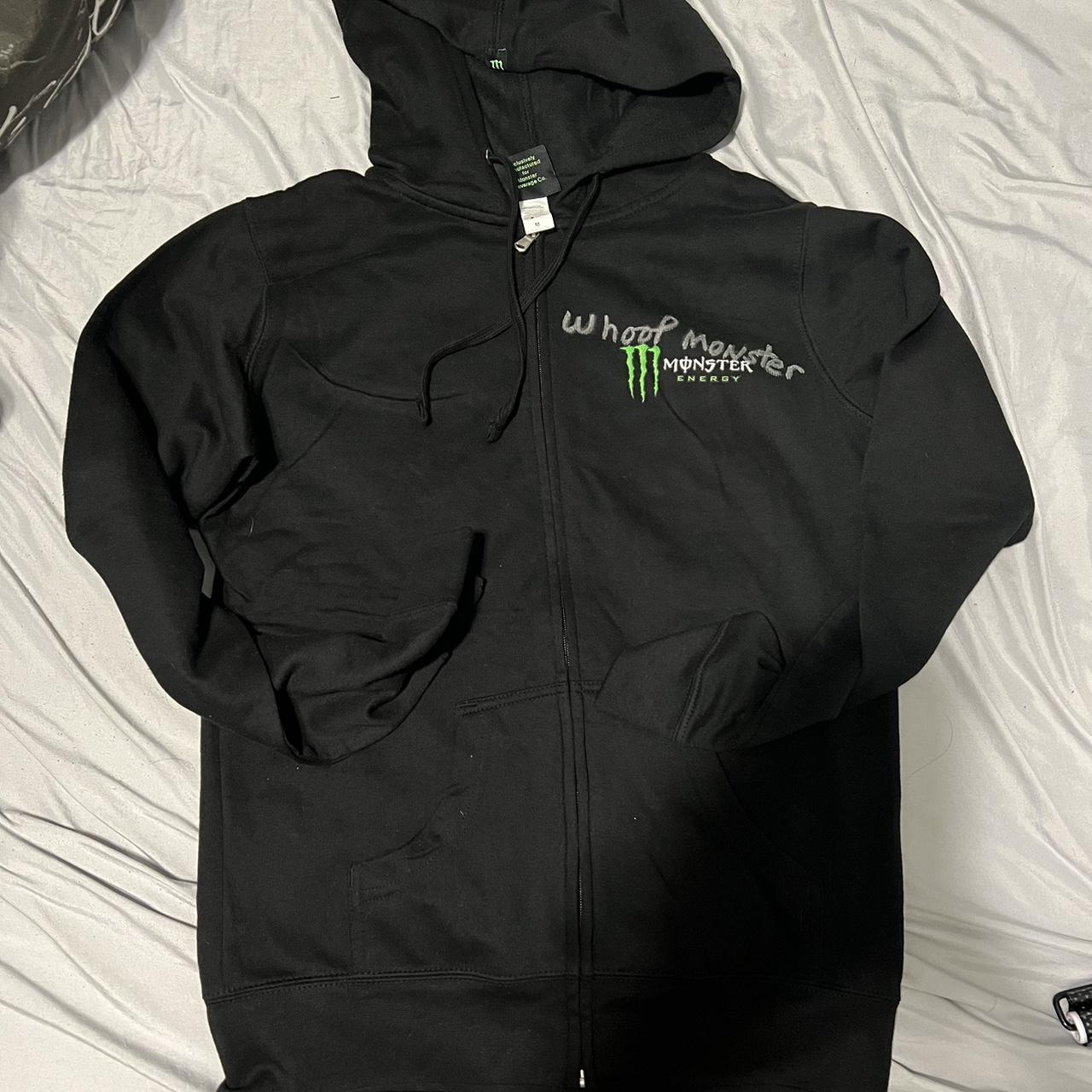 Monster energy discount zip up jacket