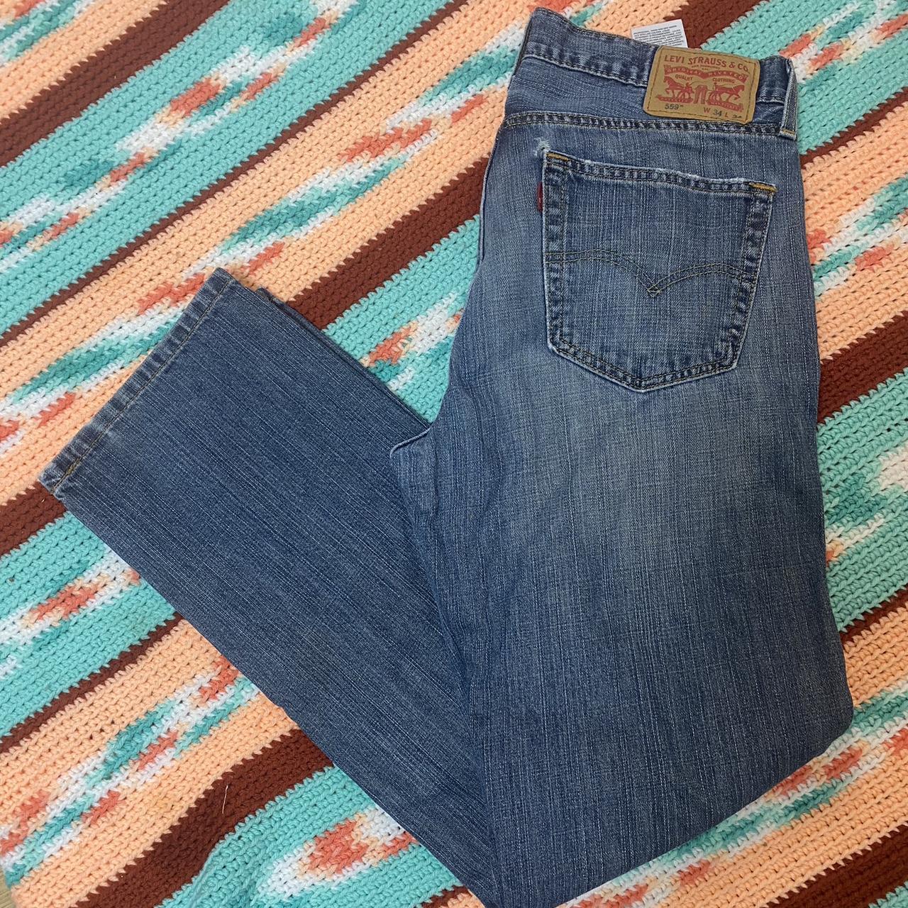 559 men’s Levi size 34/34 #levis #denim #jeans - Depop