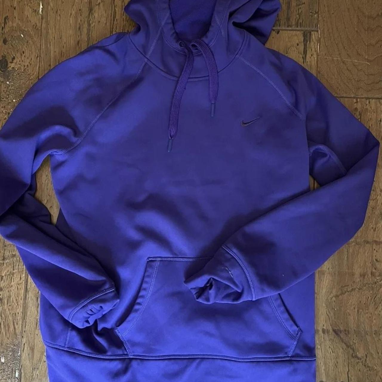 Nike Purple Hoodie Women’s Large - Depop