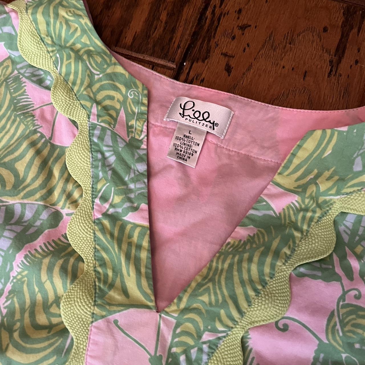 Lilly Pulitzer Blouse Large - Depop