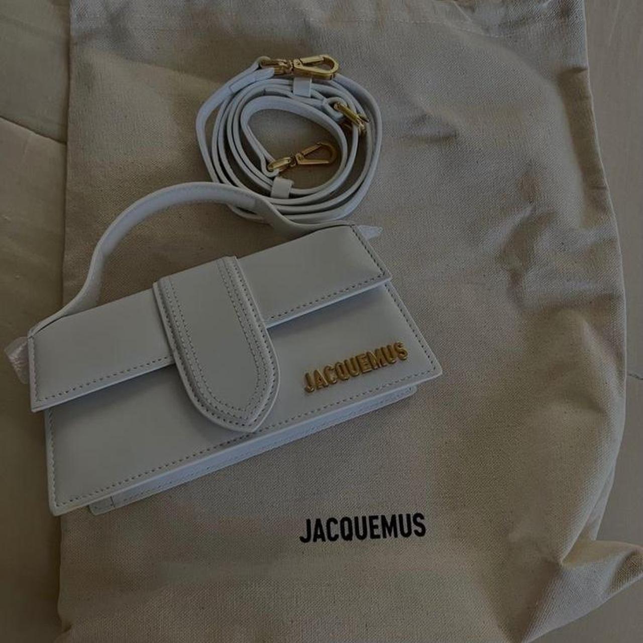 Jacquemus Women's White Bag | Depop