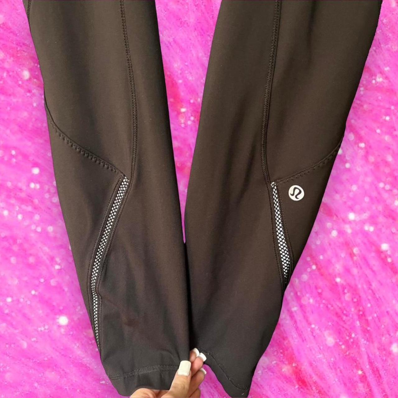 Lululemon leggings with side zipper pockets! These - Depop