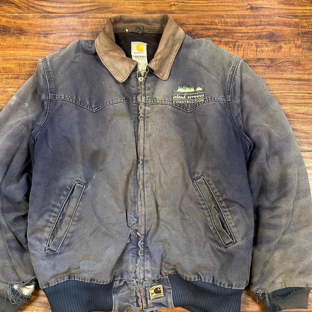 Carhartt J14 Jacket Size L. Has some tears and... - Depop