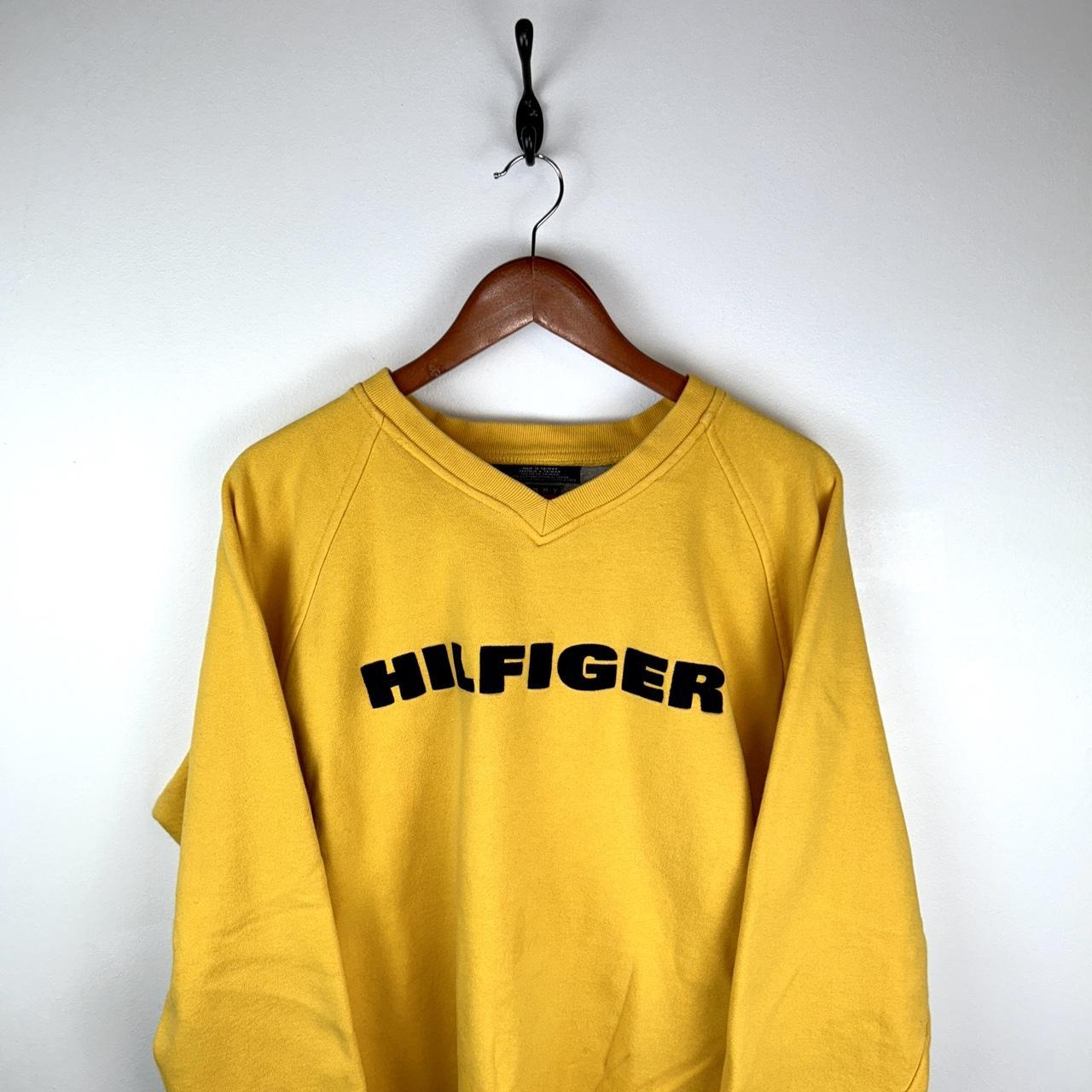 Vintage Tommy Hilfiger Pullover Sweatshirt Rare... - Depop