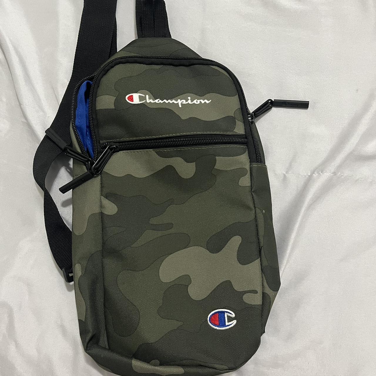 Champion camo army print crossbody bag mini