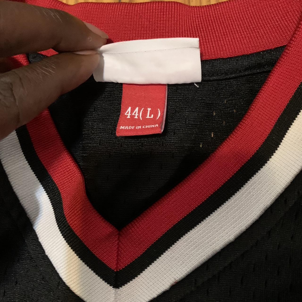 Chicago Bulls Mitchell &Ness NBA warmup - Depop