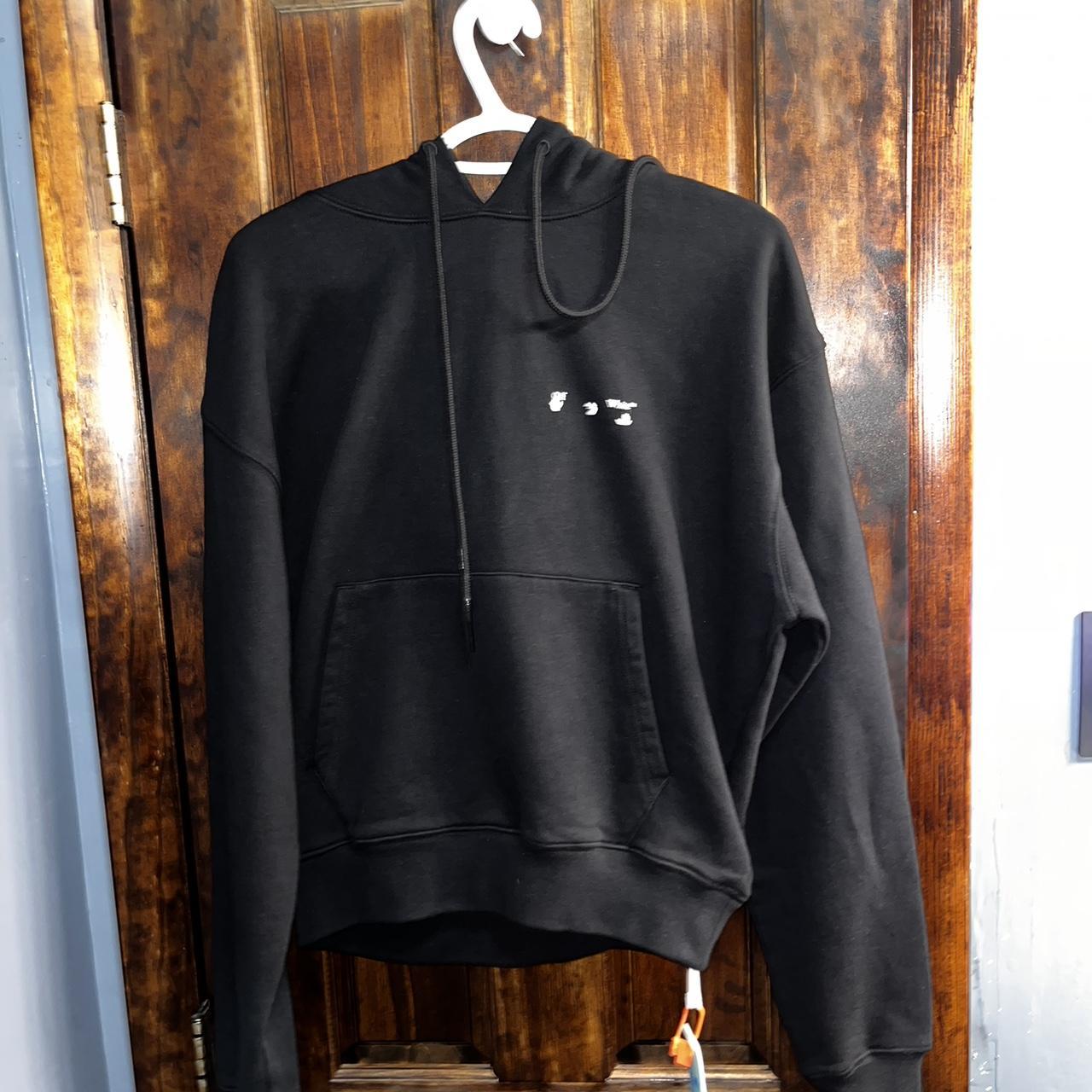 Off-White: Black Caravaggio Painting Over Hoodie