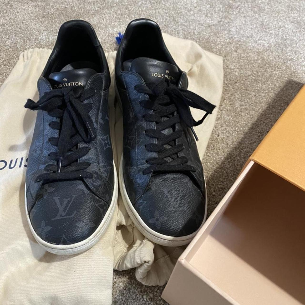 Authentic Louis Vuitton croc style trainer Size 10 - Depop