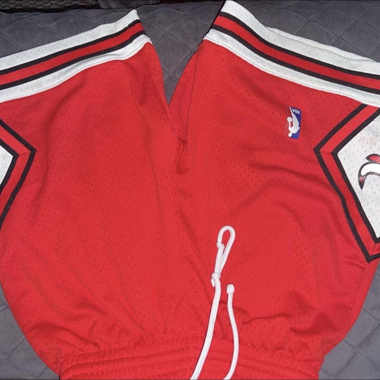 Chicago Bulls City Shorts Blue/White Got these - Depop