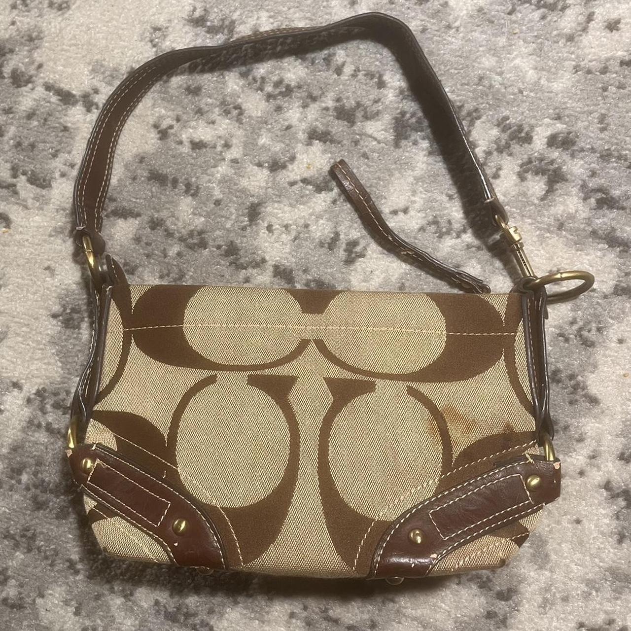 Coach purse small brown - $11 - From Rachel