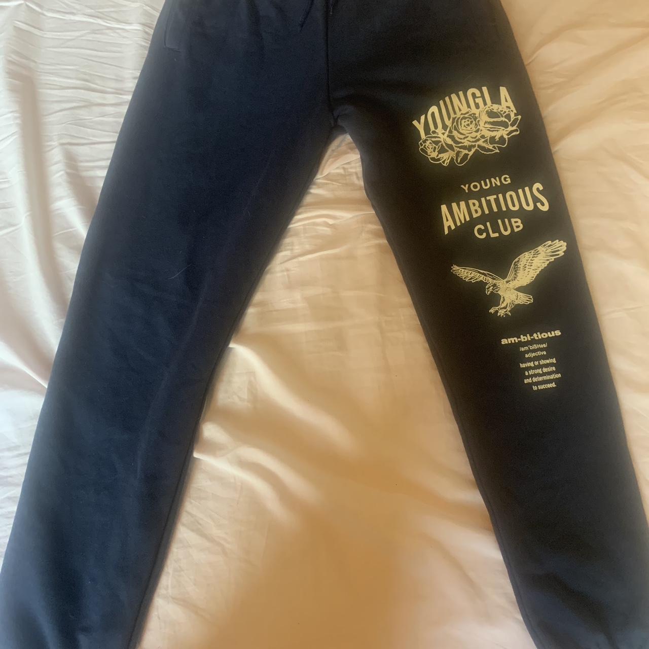 YoungLA ambitions club joggers Worn 2 times Size - Depop