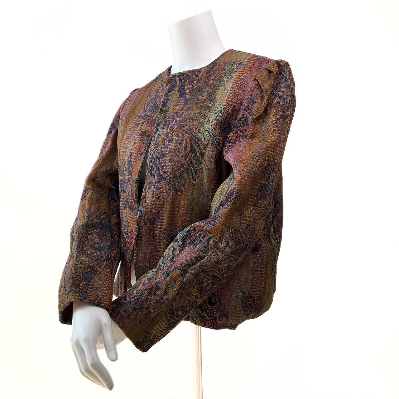 Source Unknown Women's Blazer Jacket - Multi/Brow… - image 3