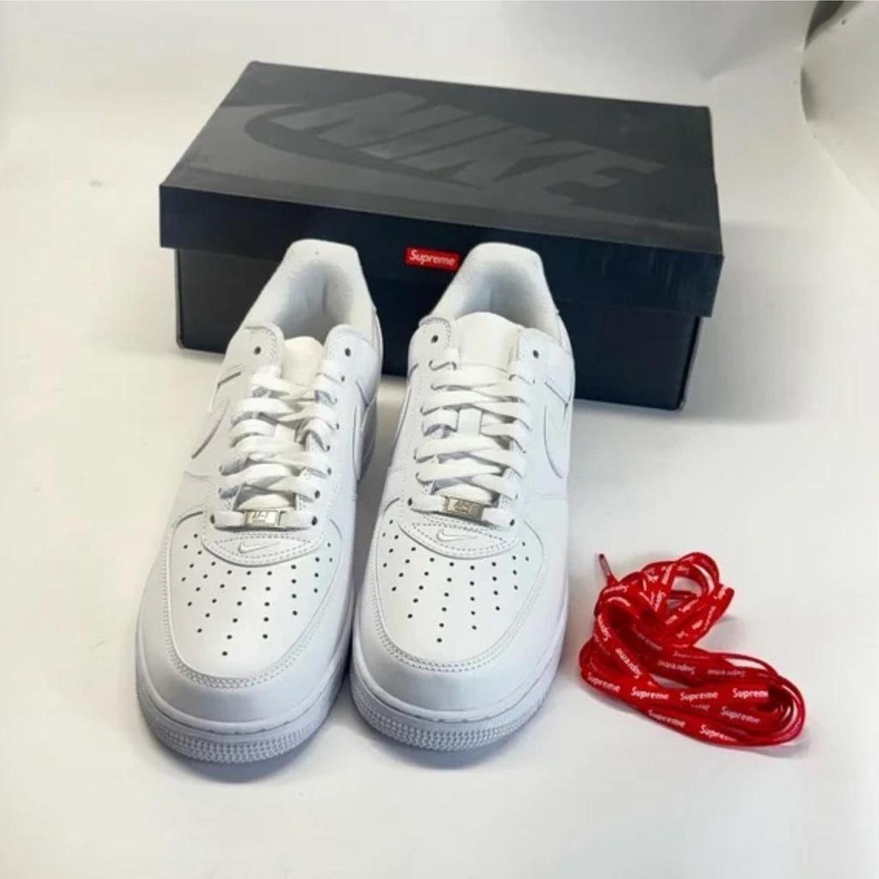 supreme white trainers