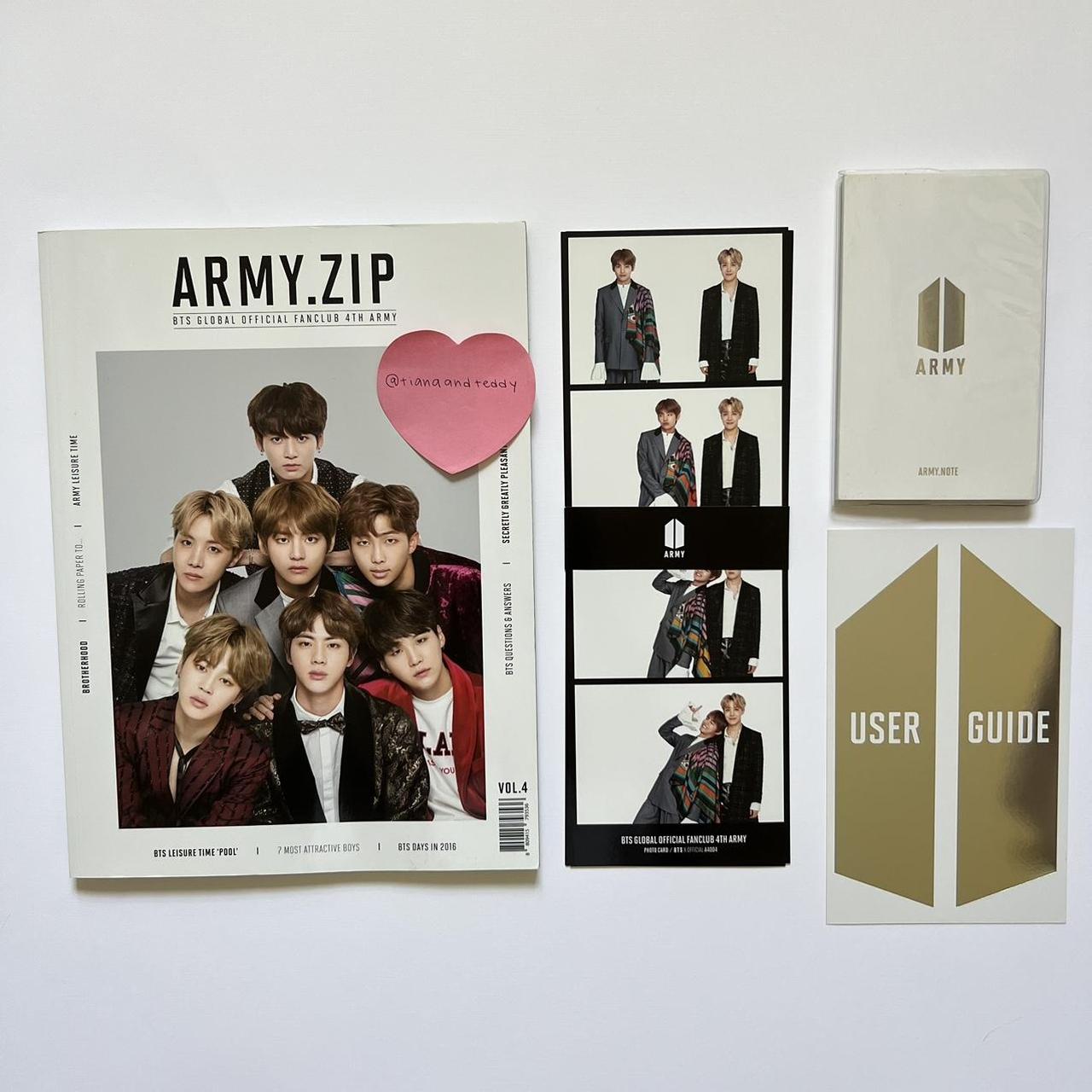 bts global official fanclub 4th army (incomplete)...