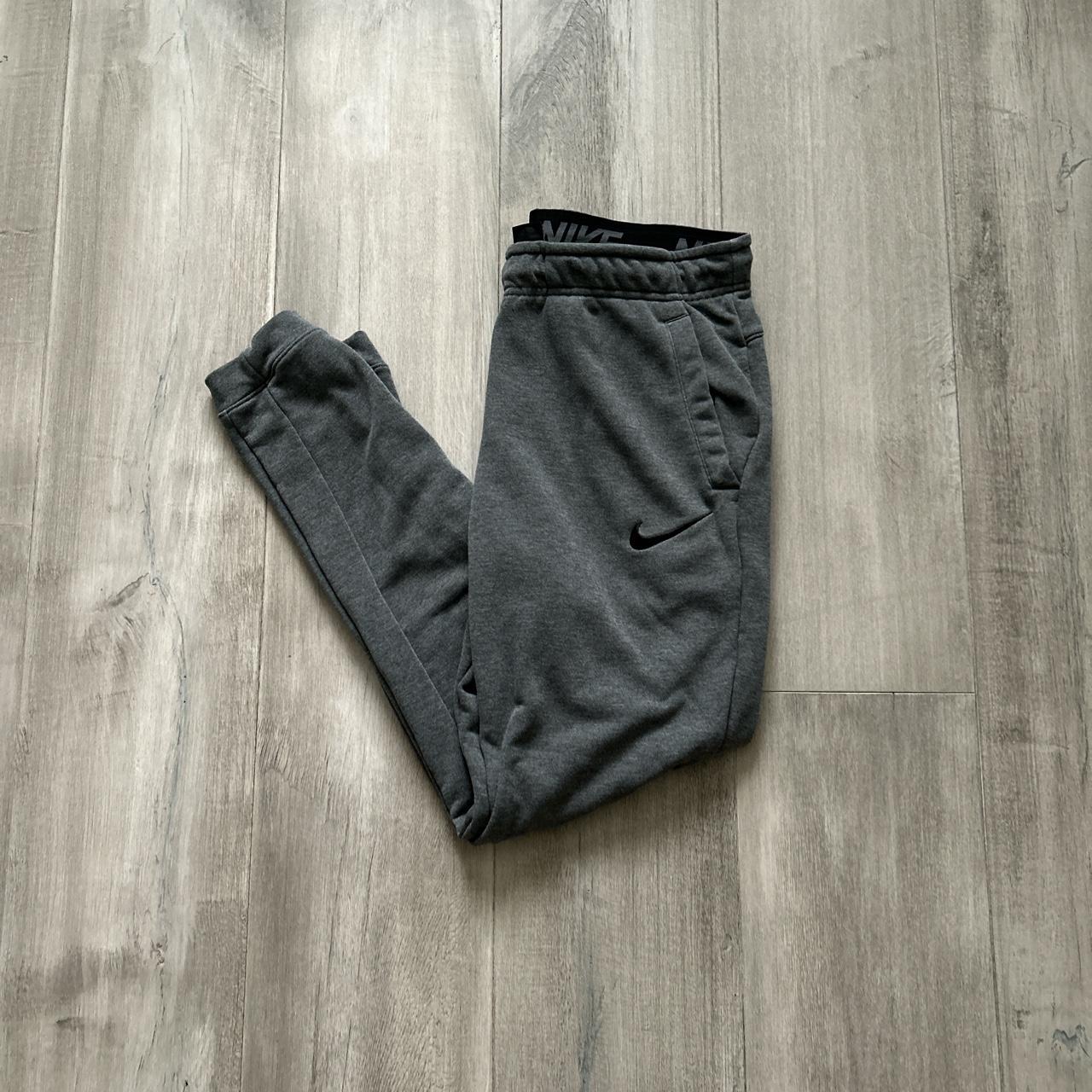 Nike dri fit joggers Medium worn a couple times dm... - Depop