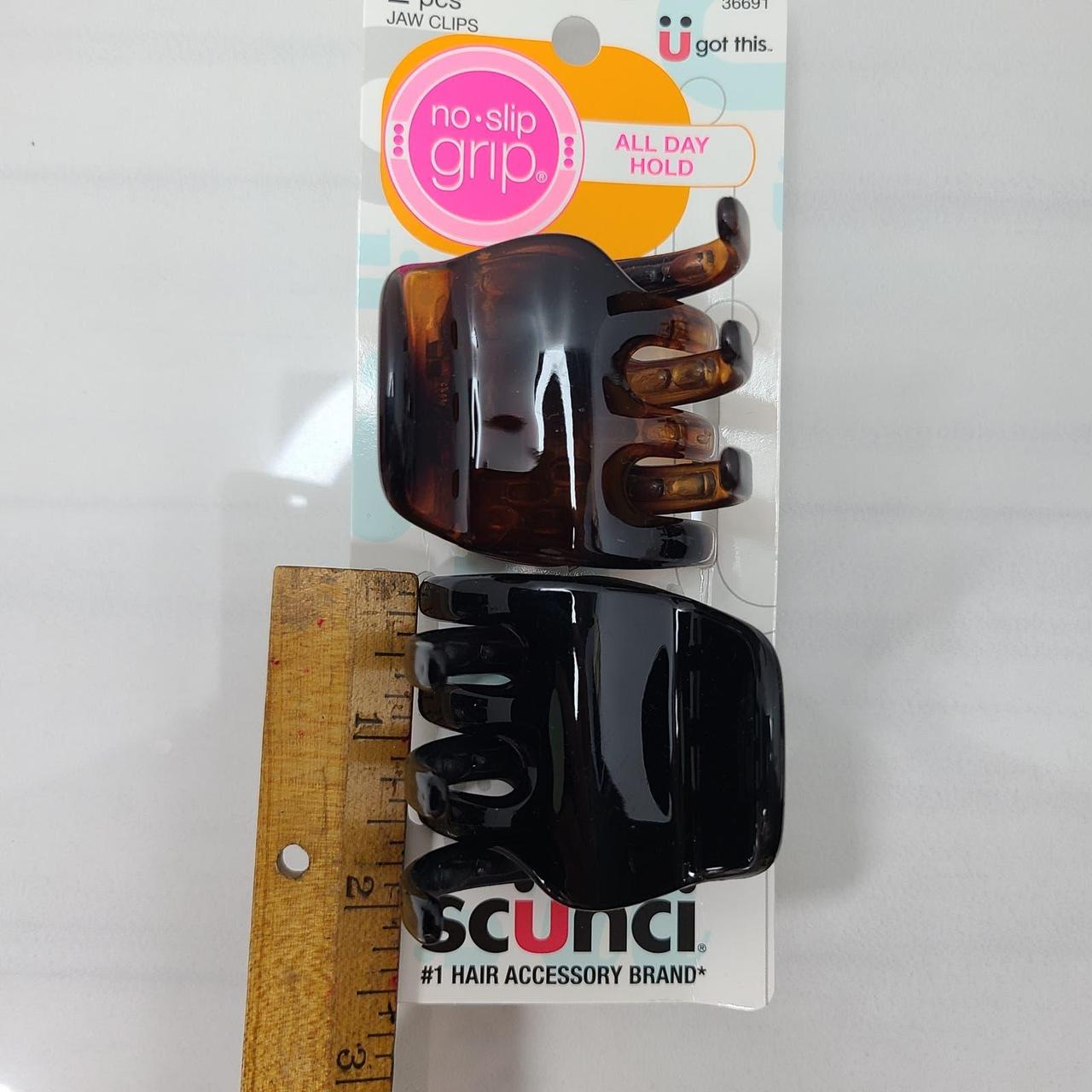 Scunci 2 Piece Jumbo Jaw Clips No Slip Grip 2 Sets... Depop