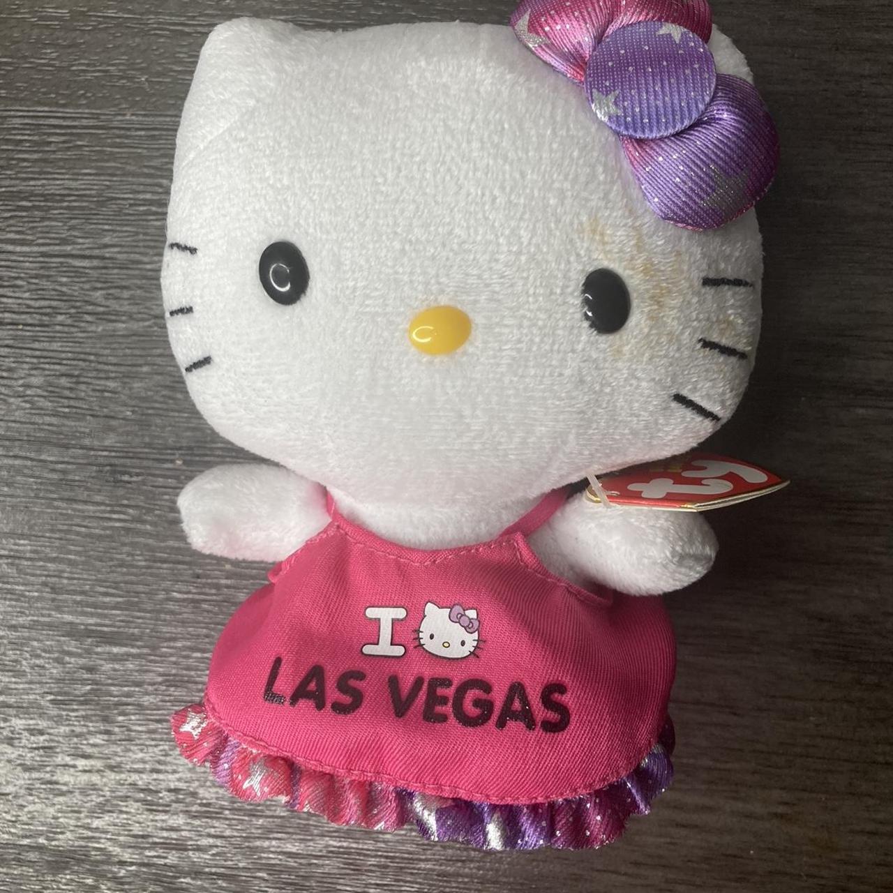 Hello Kitty Las Vegas Ty Beanie Baby Depop