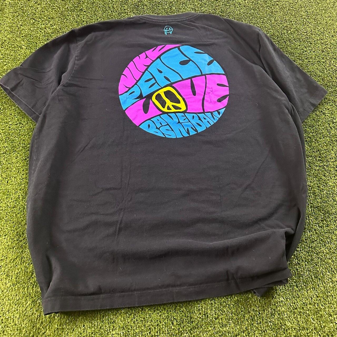 nike peace love basketball shorts