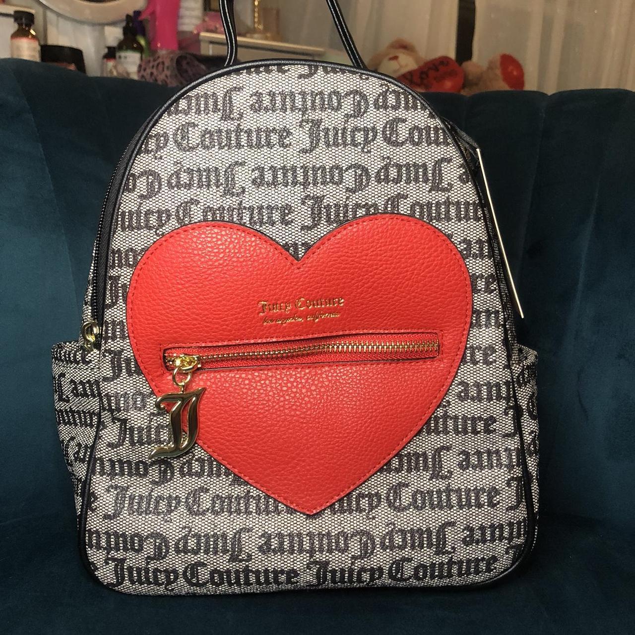 Juicy couture red clearance backpack