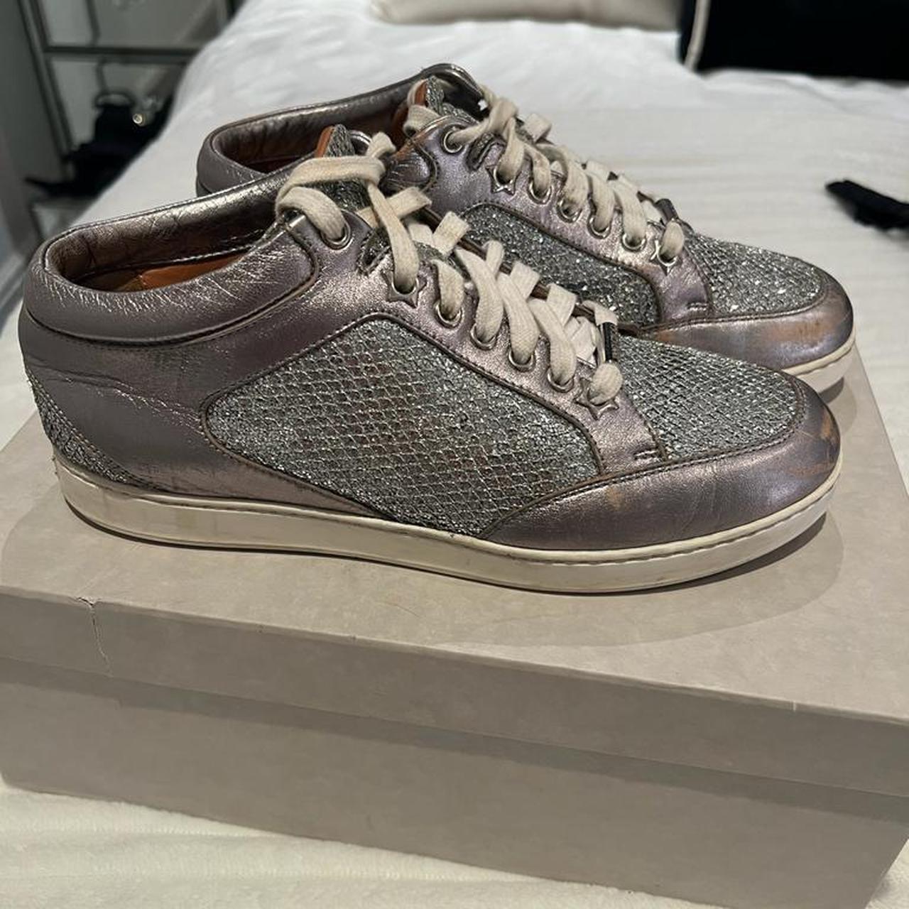 sparkly jimmy choo trainers