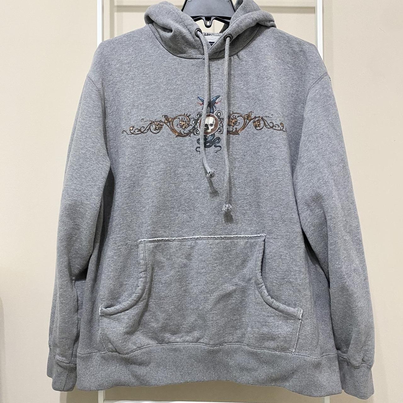 Sonoma Goods for Life Men's Grey Hoodie | Depop