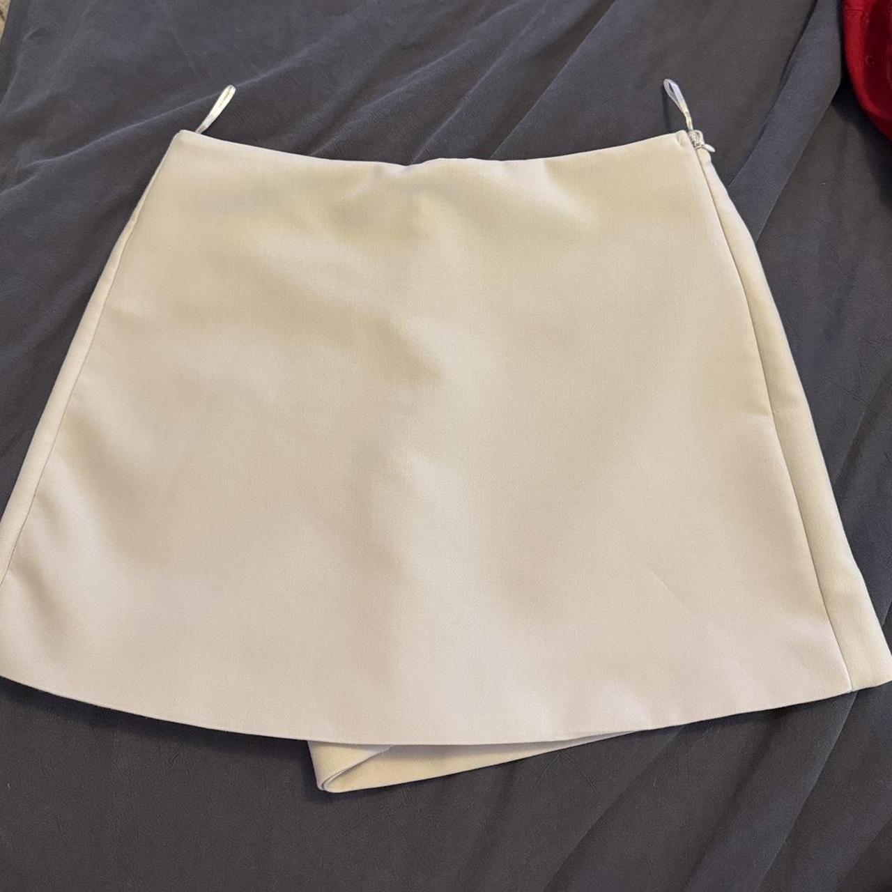 Zara Women's Skirt - Cream/White - S – Cream Zara… - image 3