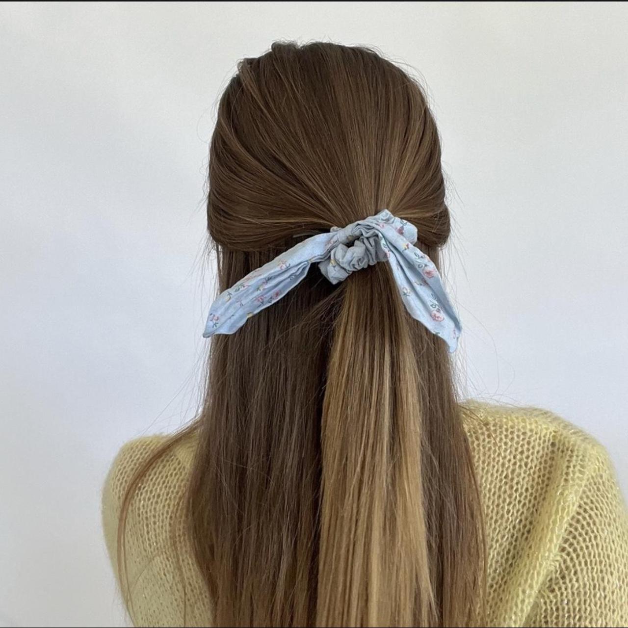 LoveShackFancy Women's Blue and White Hair-accessories