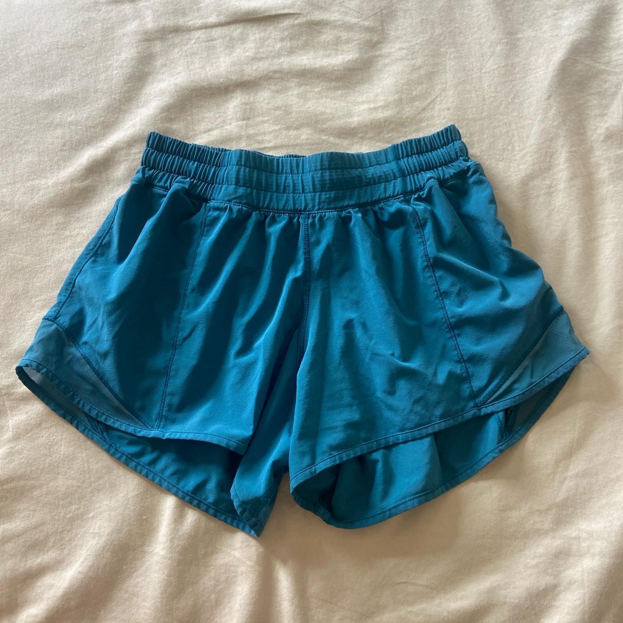 Lululemon Women's Blue Shorts | Depop