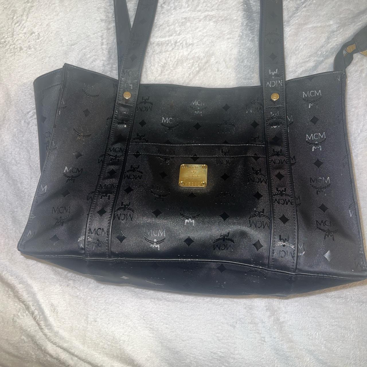 Mcm discount large tote