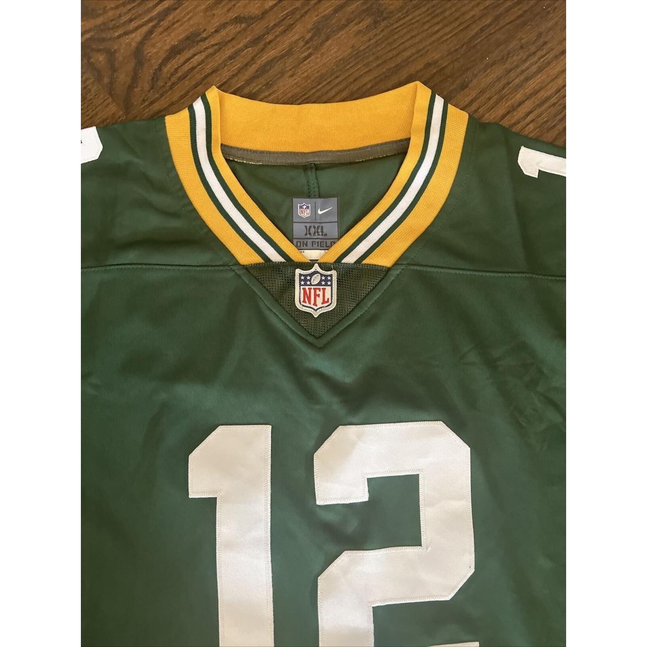 Aaron Rodgers Jersey #12 Green Bay Packers NFL - Depop