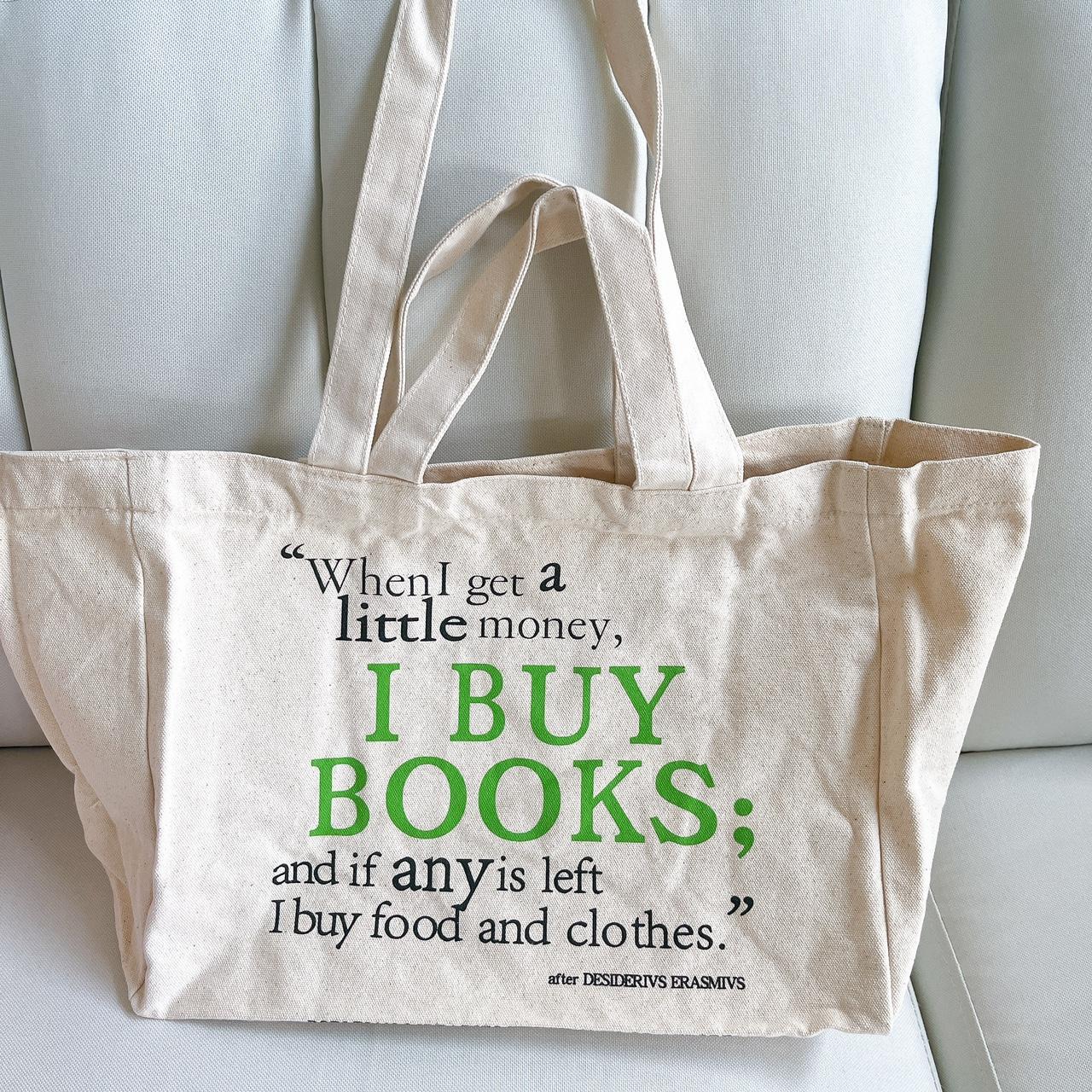 Book Quote Tote Bags for Sale