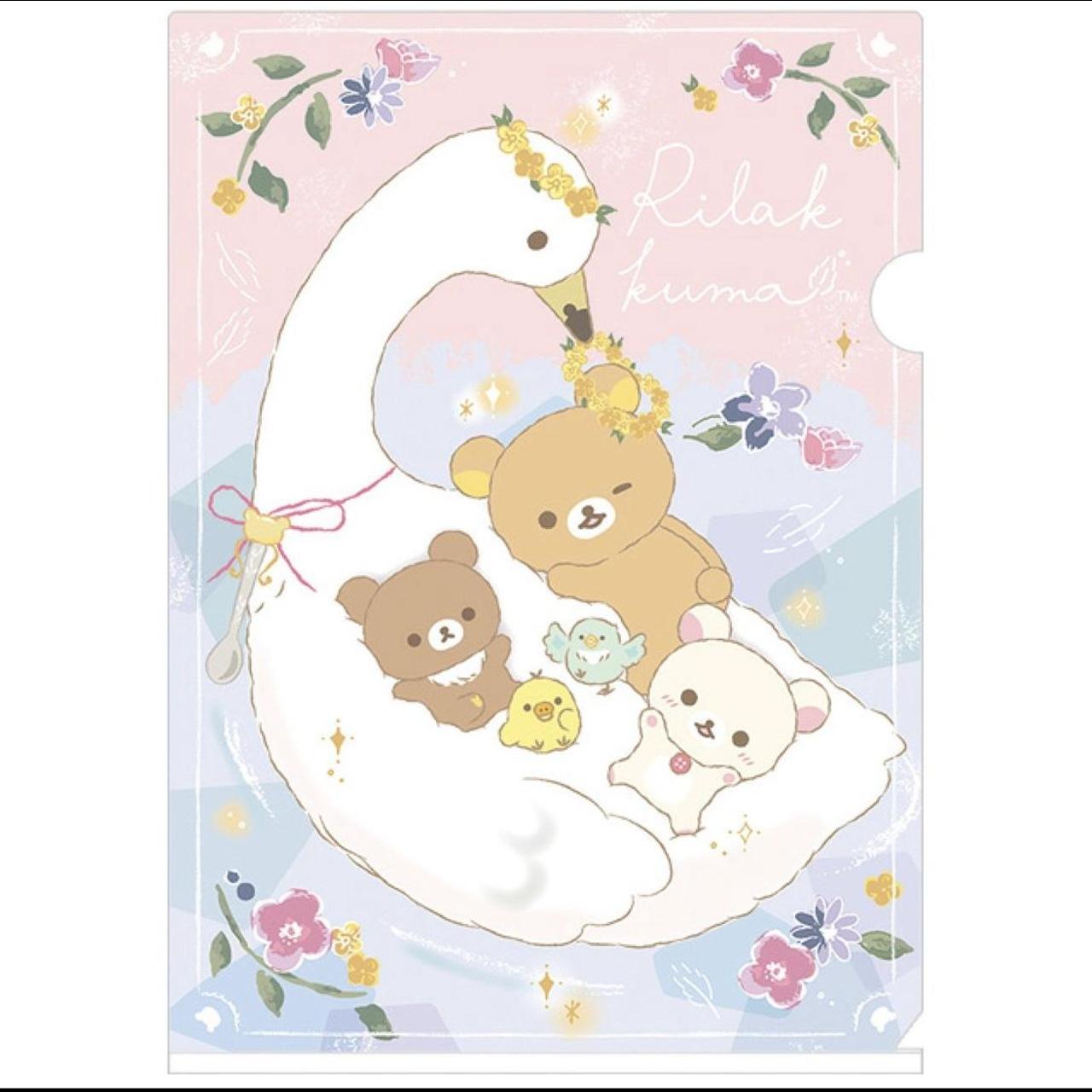 Brand New rilakkuma swan series outlets korilakkuma and koguma plush keychain