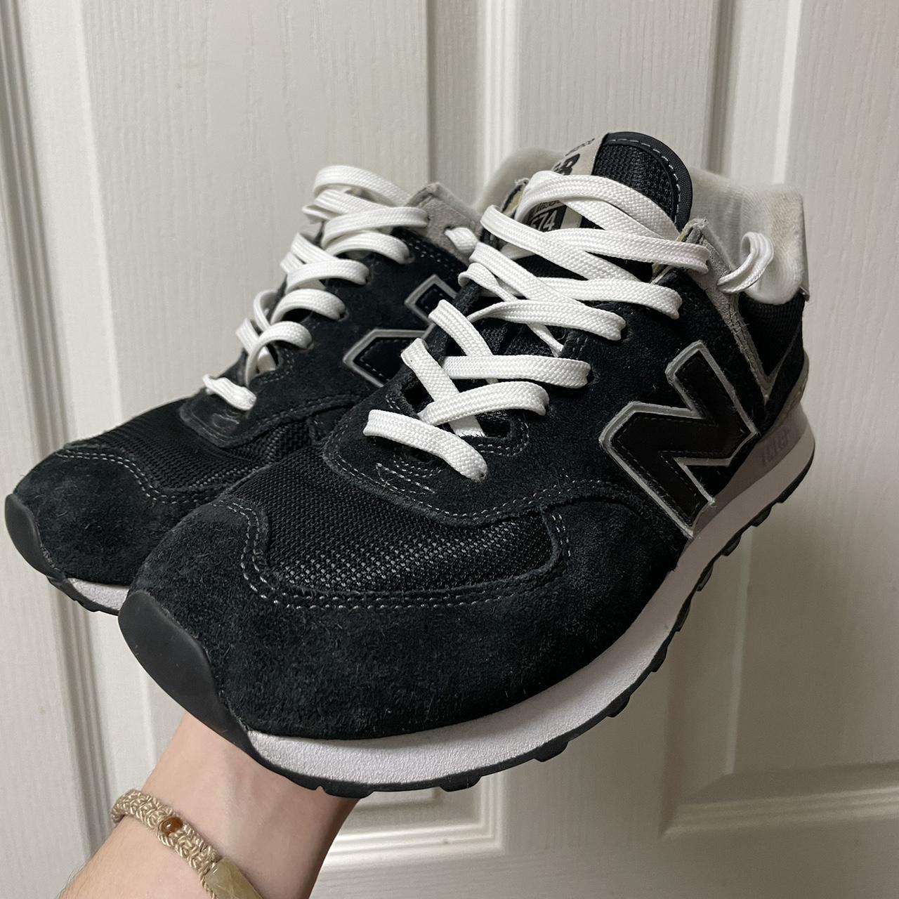 mens black new balance trainers