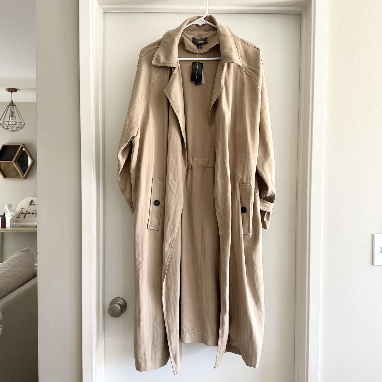 Women's Tan Coat Depop