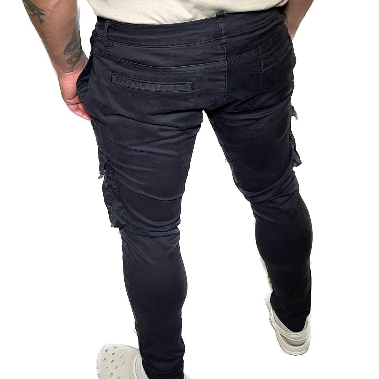 Zara men’s cargo pants Black coloured cargo pants... Depop