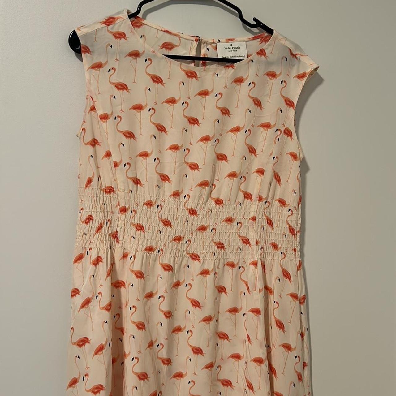 Kate Spade Flamingo Novelty Print 54 Silk Blend. Depop