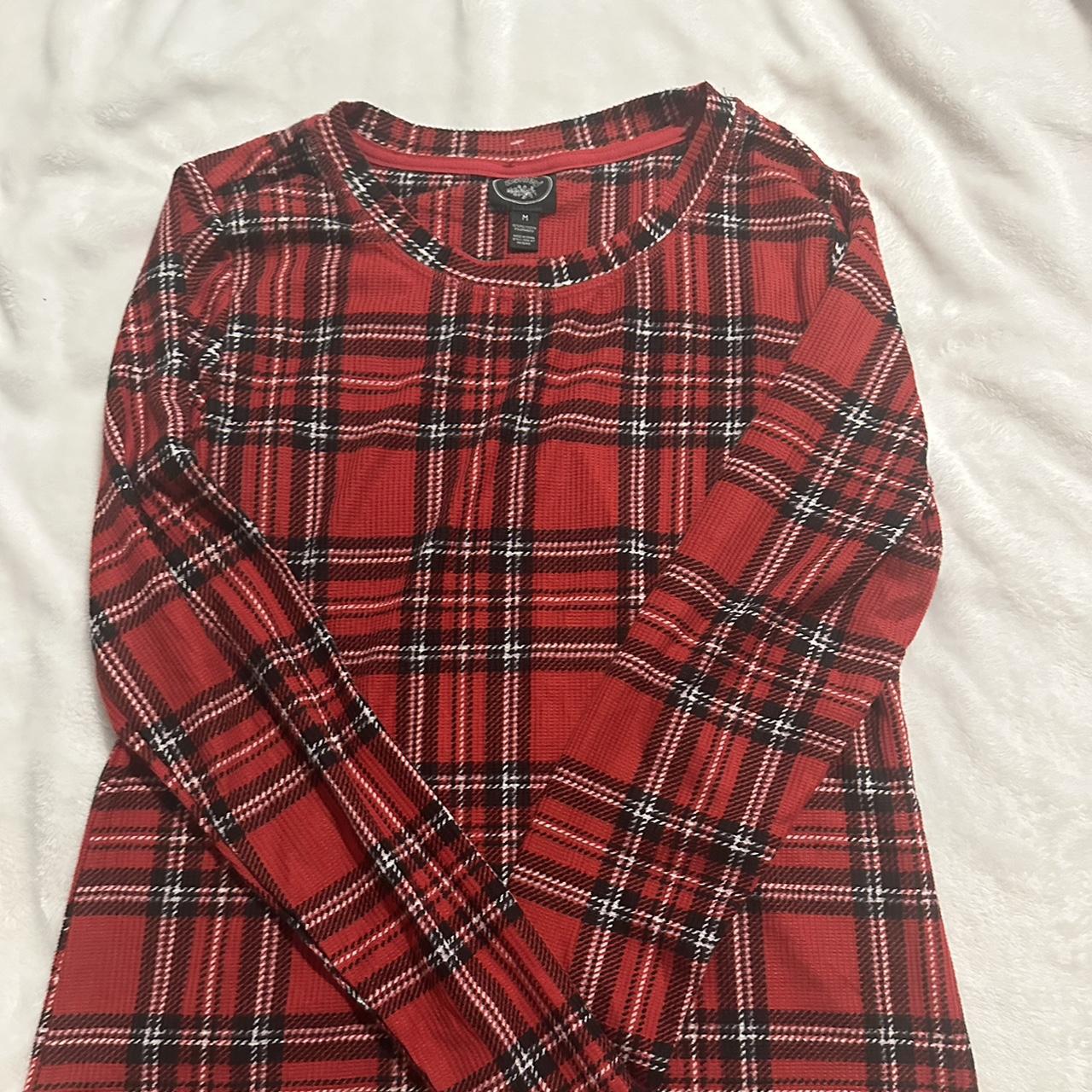 Red pajama set - Depop