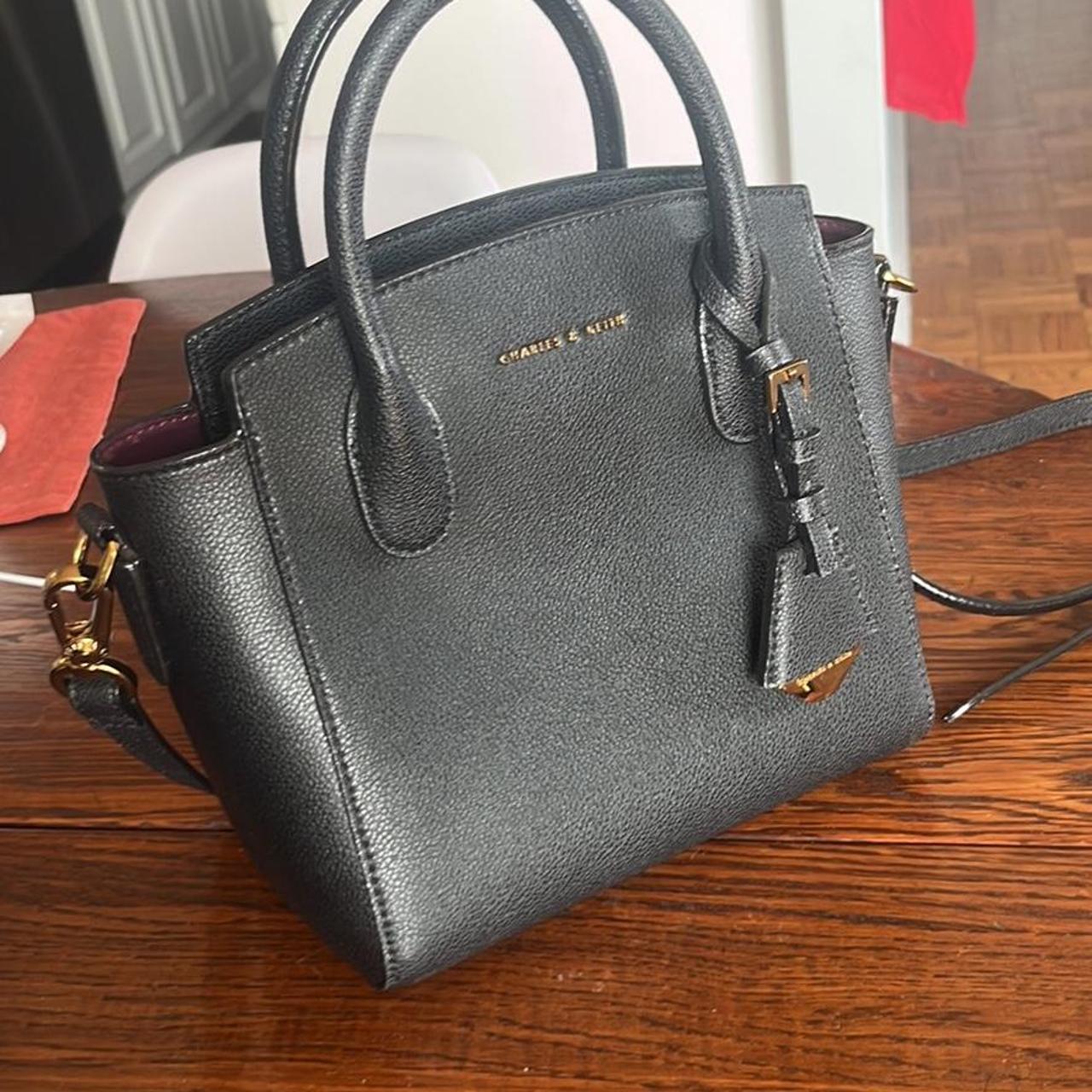 Charles & Keith Women's Black Bag | Depop