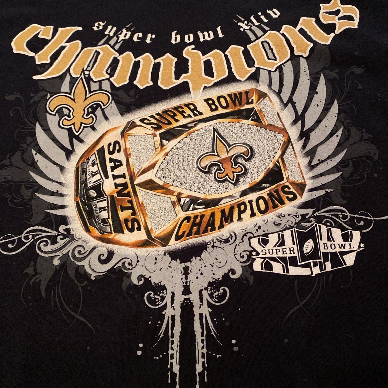 VTG Y2K Reebok New Orleans Saints Super Bowl XLIV - Depop