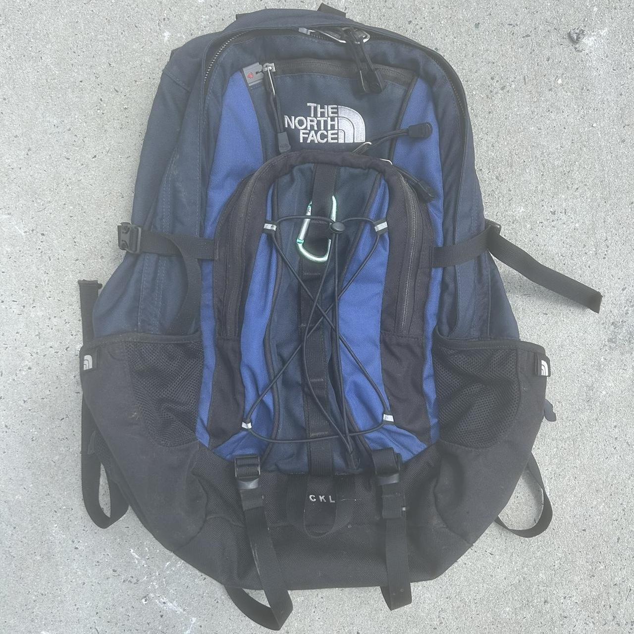 TNF the north face backpack day bag heckler (heavy... - Depop