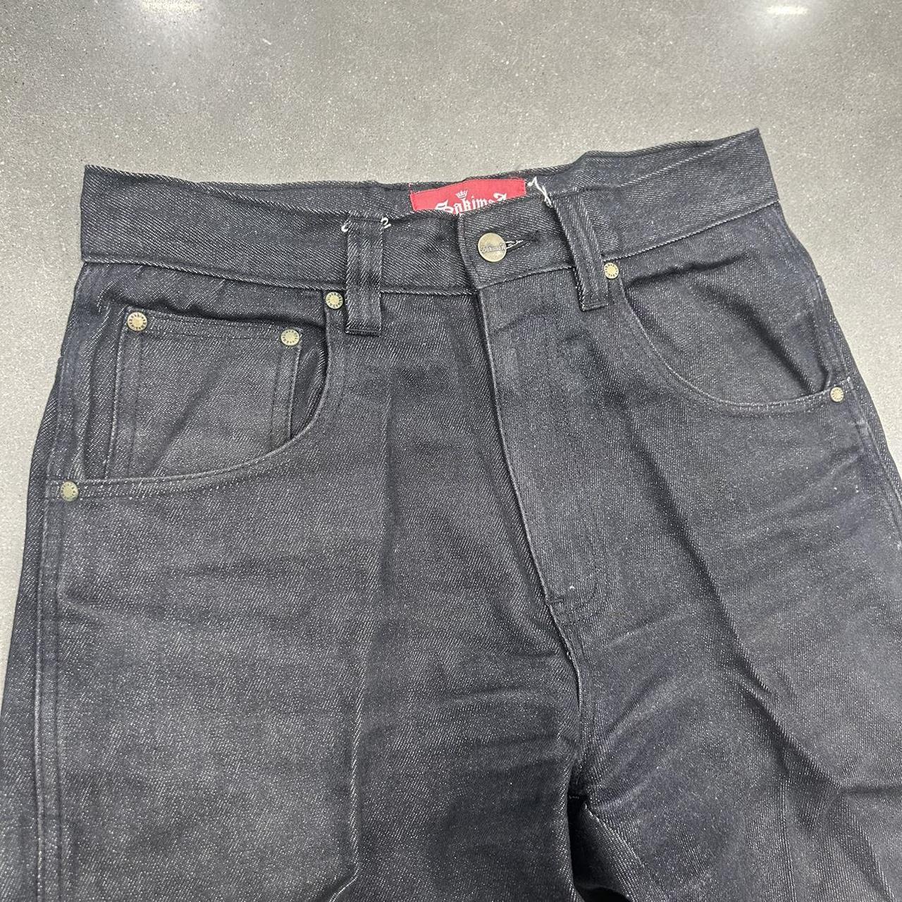 Y2K Baggy black denim cheap and fast shipping... Depop