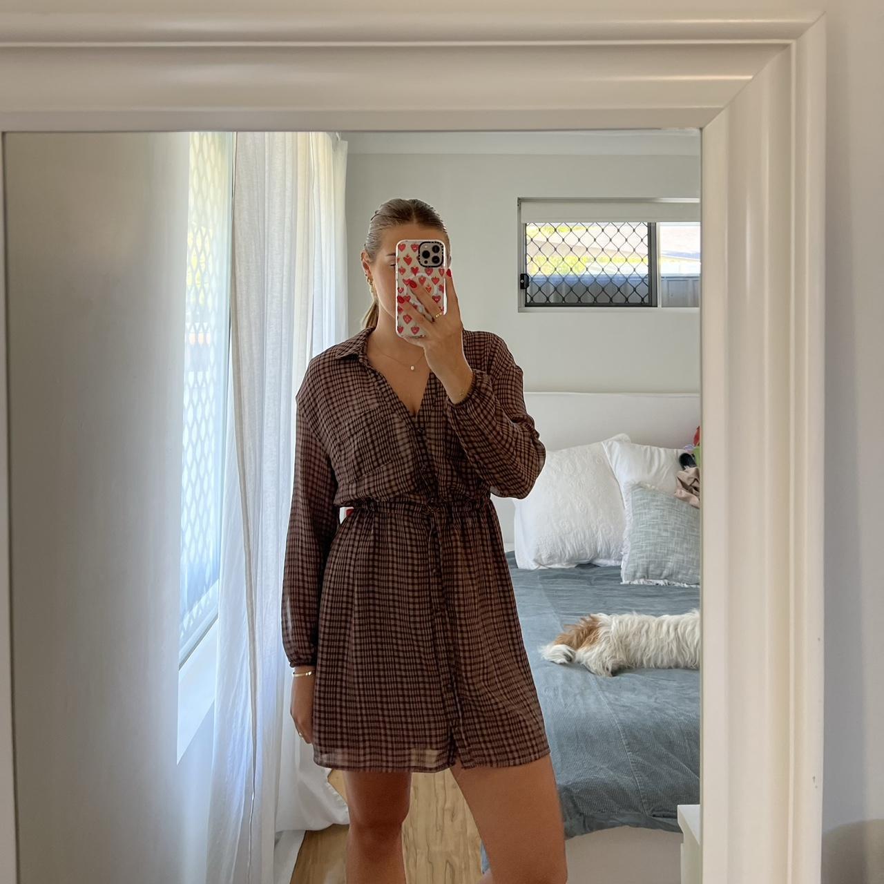 KOOKAÏ Women's Brown Dress | Depop