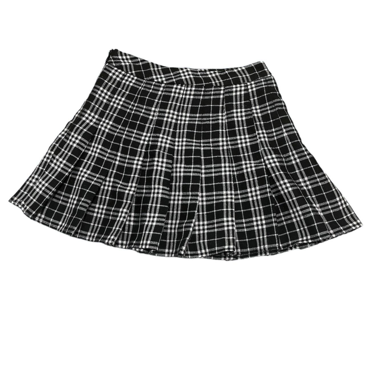 factorie black and white checkered plaid Depop