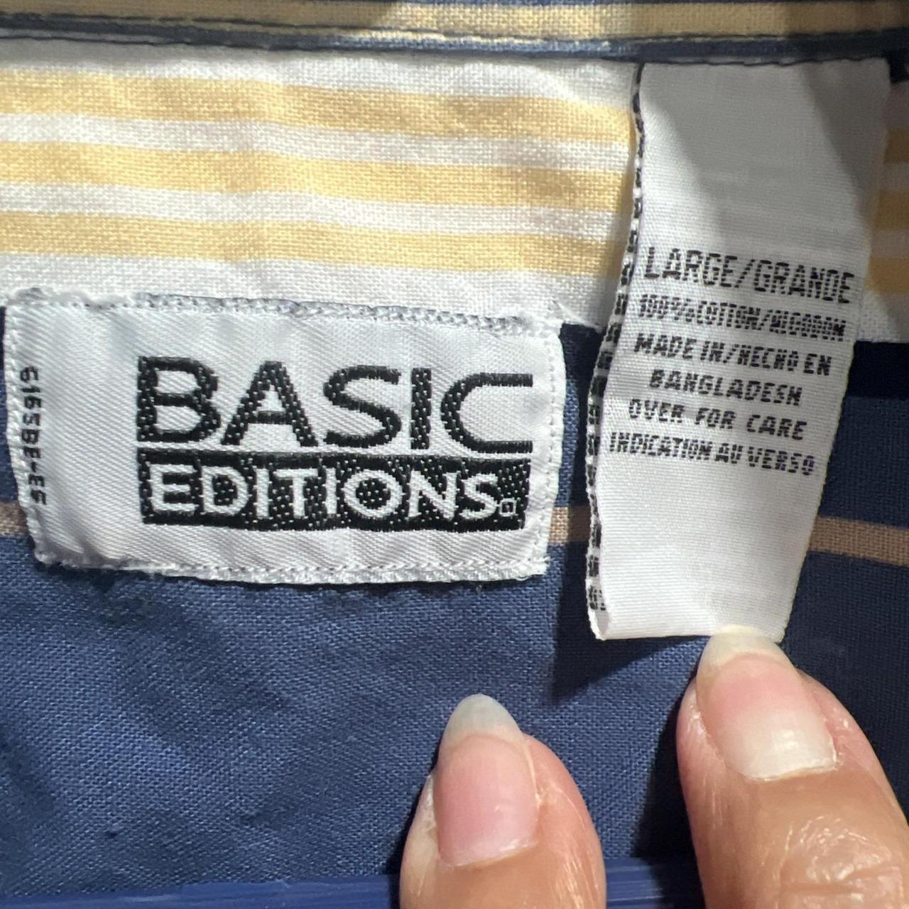 Basic Editions Men's Shirt - Multi - L – Basic Ed… - image 4